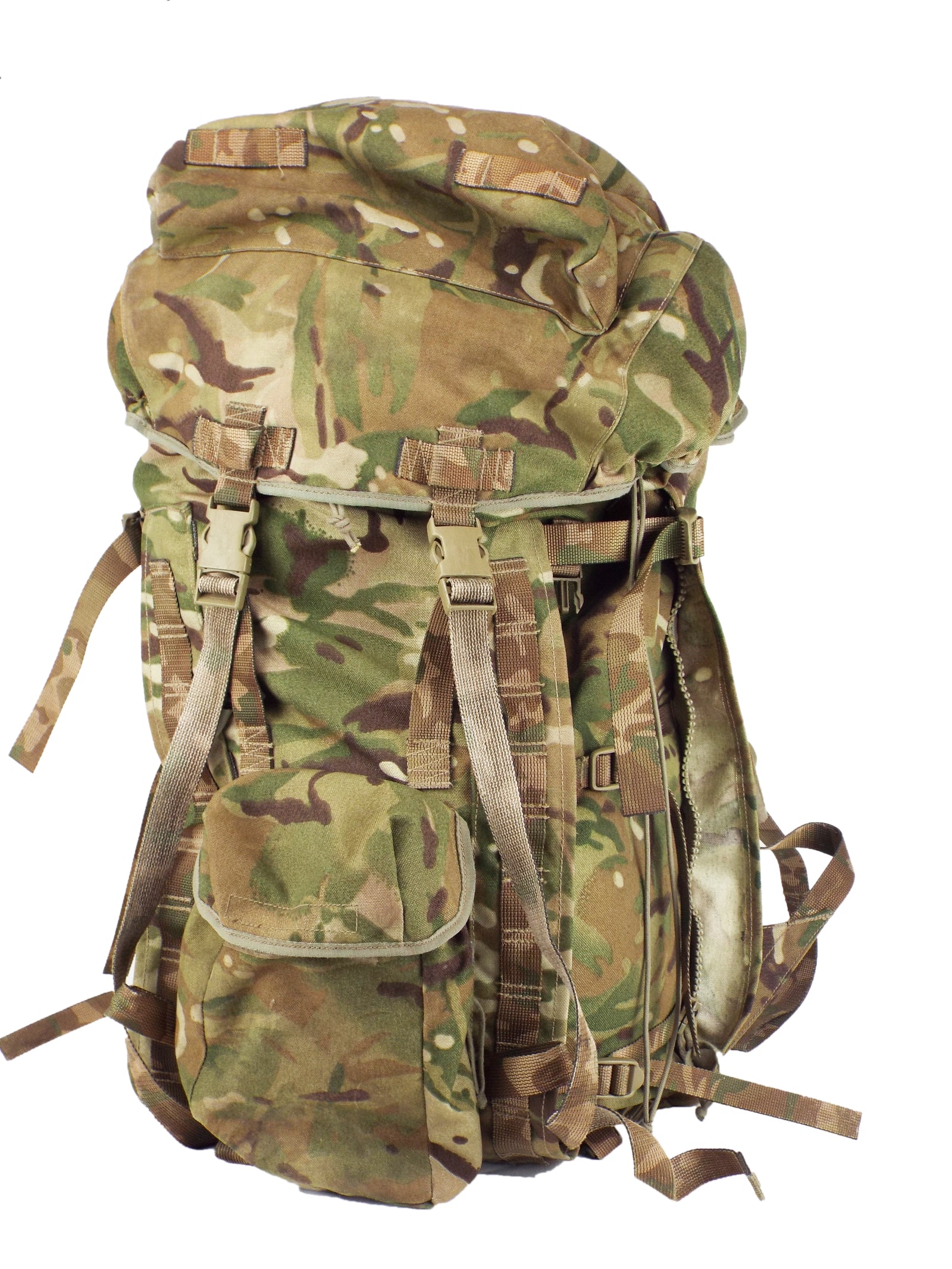 British MTP 70 or 80 litre PLCE Bergen Military Rucksack - long and short versions