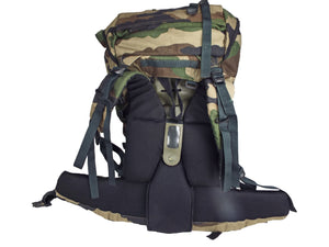 French Army - Woodland CCE - 100 Litre Rucksack - Grade 1