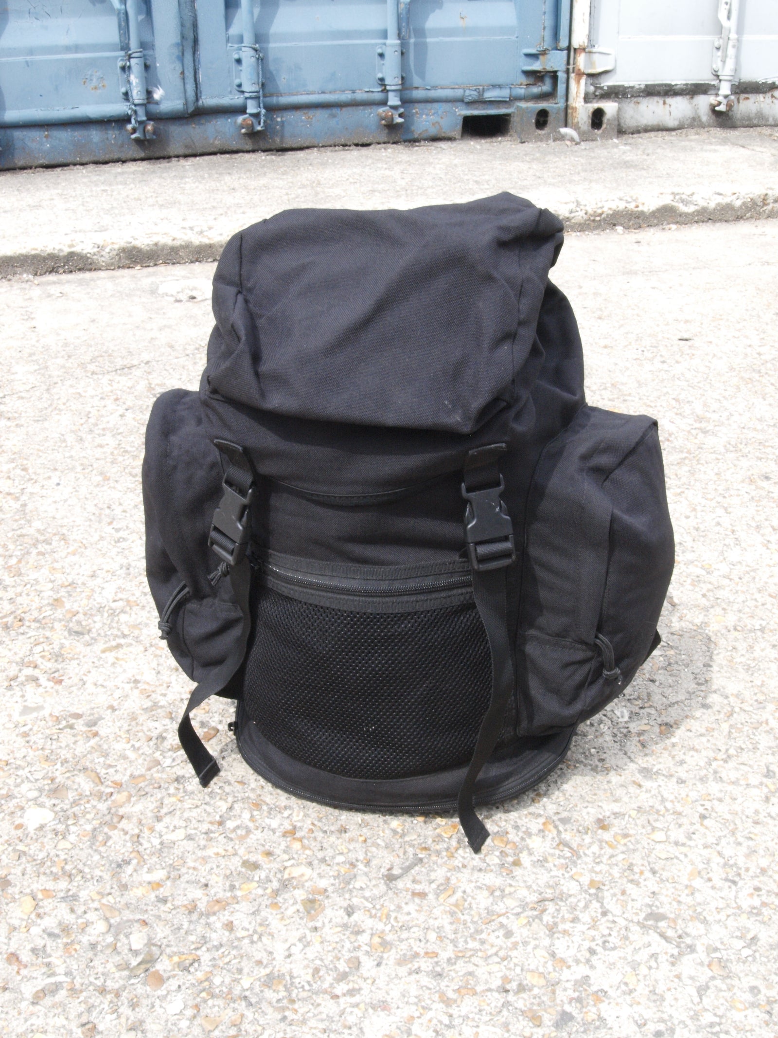 British Army Black Rucksack – 30 litre