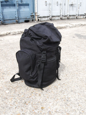 British Army Black Rucksack – 30 litre