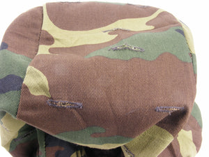 Italian Woodland Camo helmet cover - fits small Kevlar models