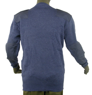 British Royal Air Force Blue RAF Jumper - V Neck - Grade 1