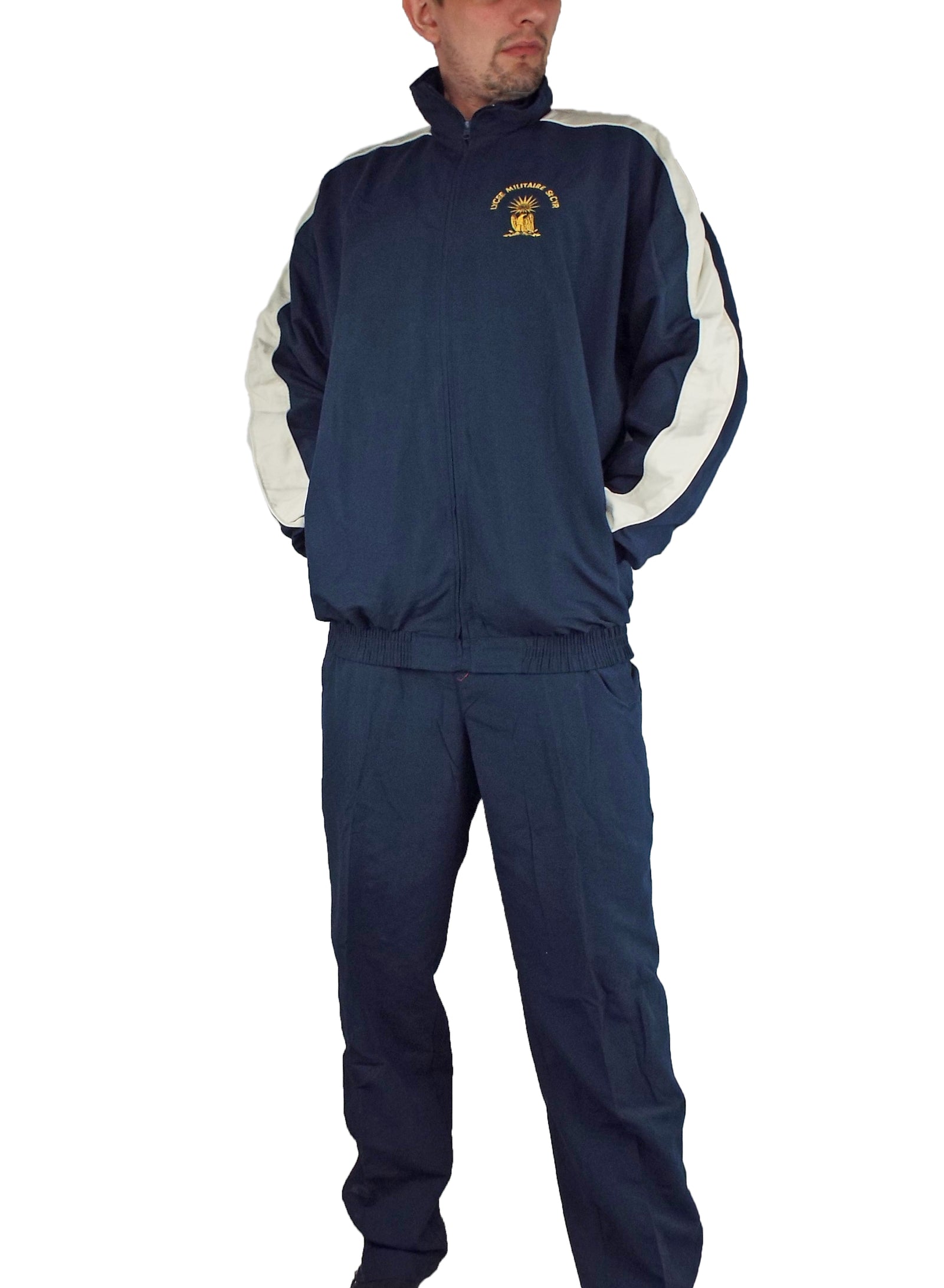 French Military School - Navy Track Suit - Super Grade