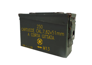 MULTI-PACK OPTION - Steel Ammo box - Green - 30 Cal / 7.62mm - Grade 1