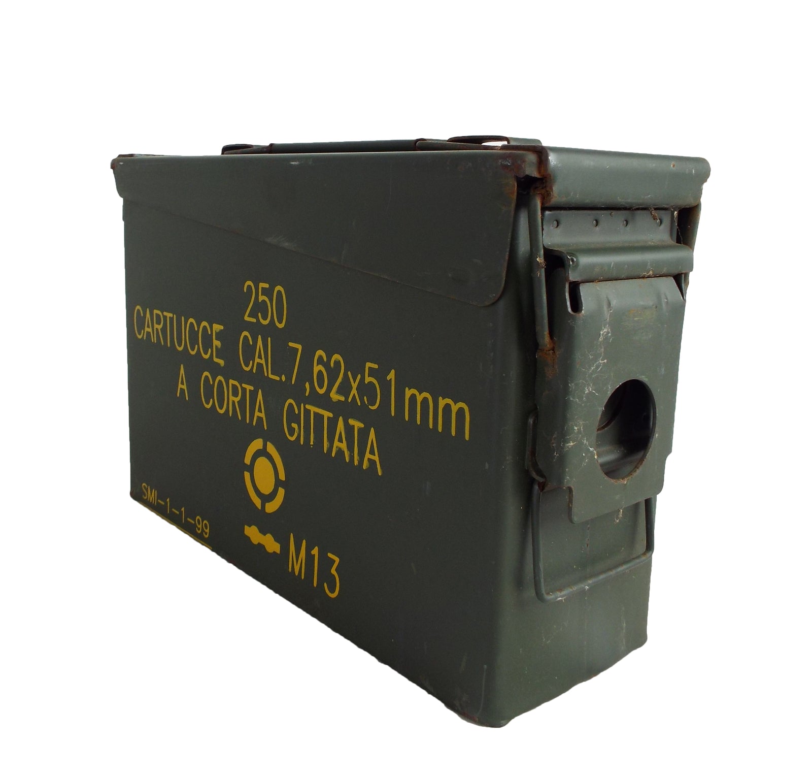 MULTI-PACK OPTION - Steel Ammo box - Green - 30 Cal / 7.62mm - Grade 1