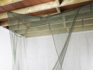British Army Cot Bed Mosquito Net - single bed size