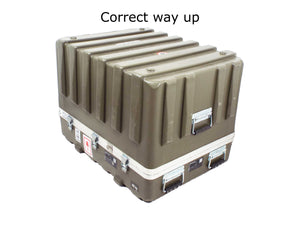 Swiss ABS and aluminium Transportation Case - Green - Kappler