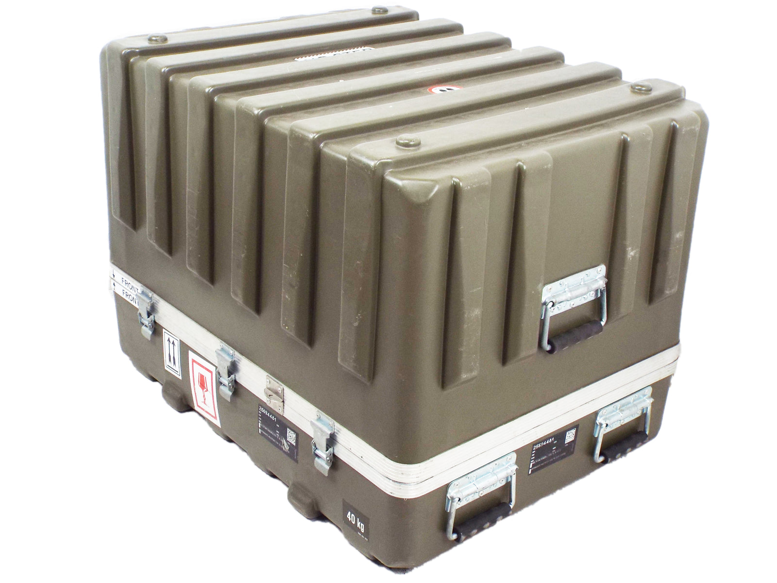 Swiss ABS and aluminium Transportation Case - Green - Kappler