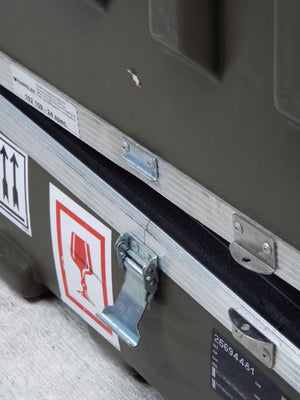 Swiss ABS and aluminium Transportation Case - Green - Kappler