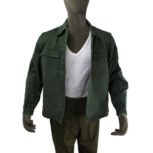 Belgian Army Military Fatigue Shirt - popper studs - Grade 1
