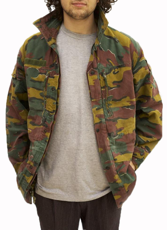Belgian Army Jacket - Jigsaw Camouflage