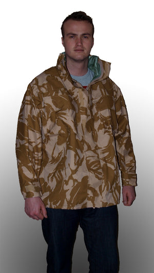 British army surplus desert camo gore-tex jackets