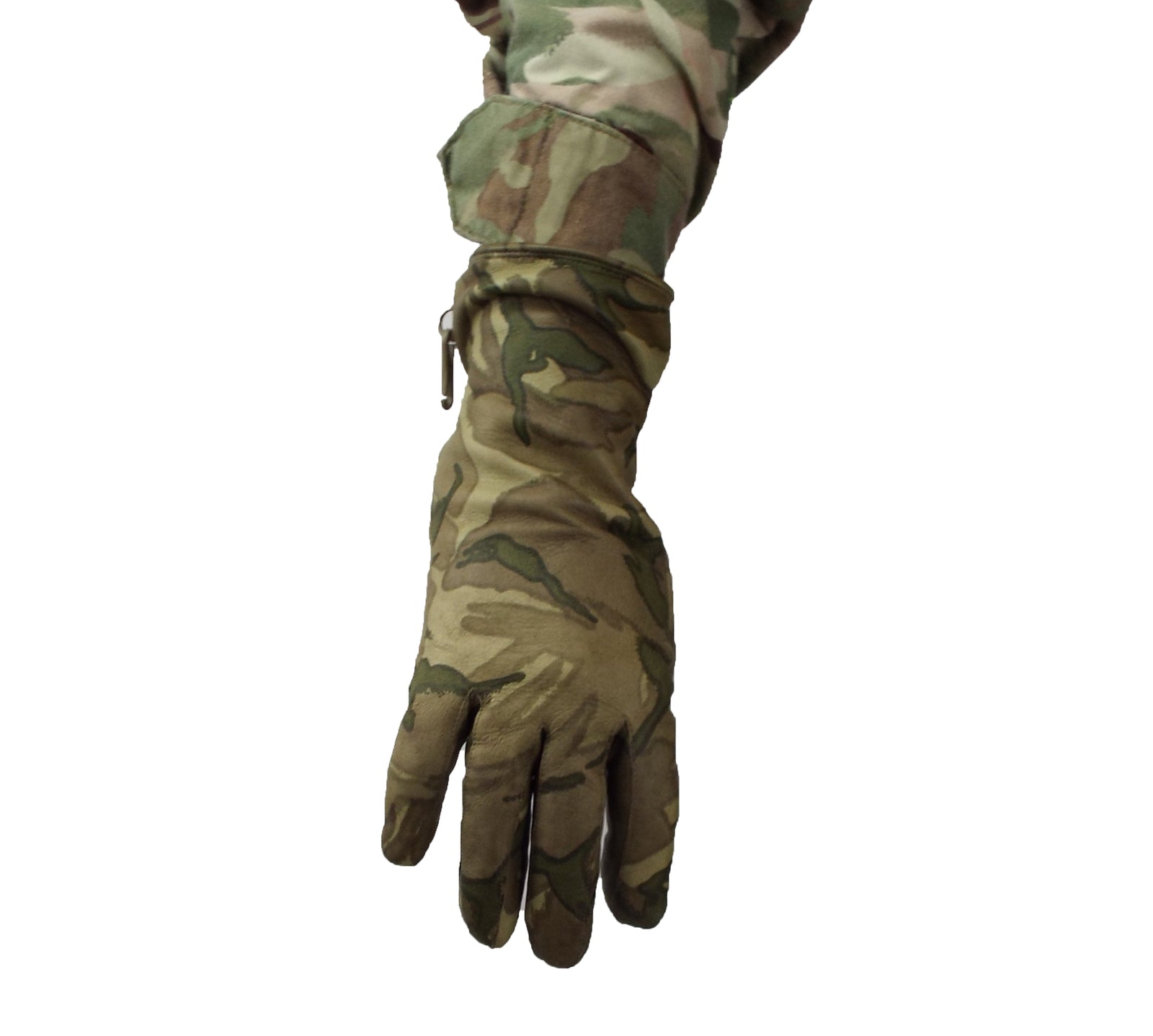 British Army MTP Leather Combat Gloves - Grade 1