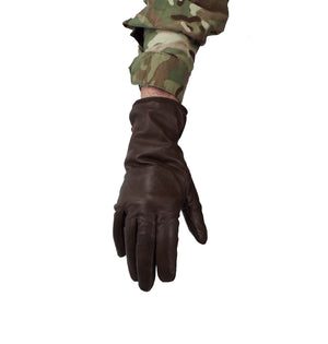 British Army Brown Leather Combat Gloves MKII - Grade 1