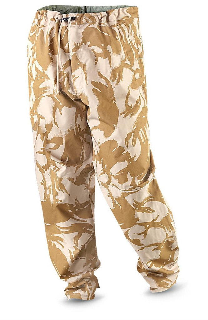 British Army Gore-Tex Trousers - Desert DPM Camo