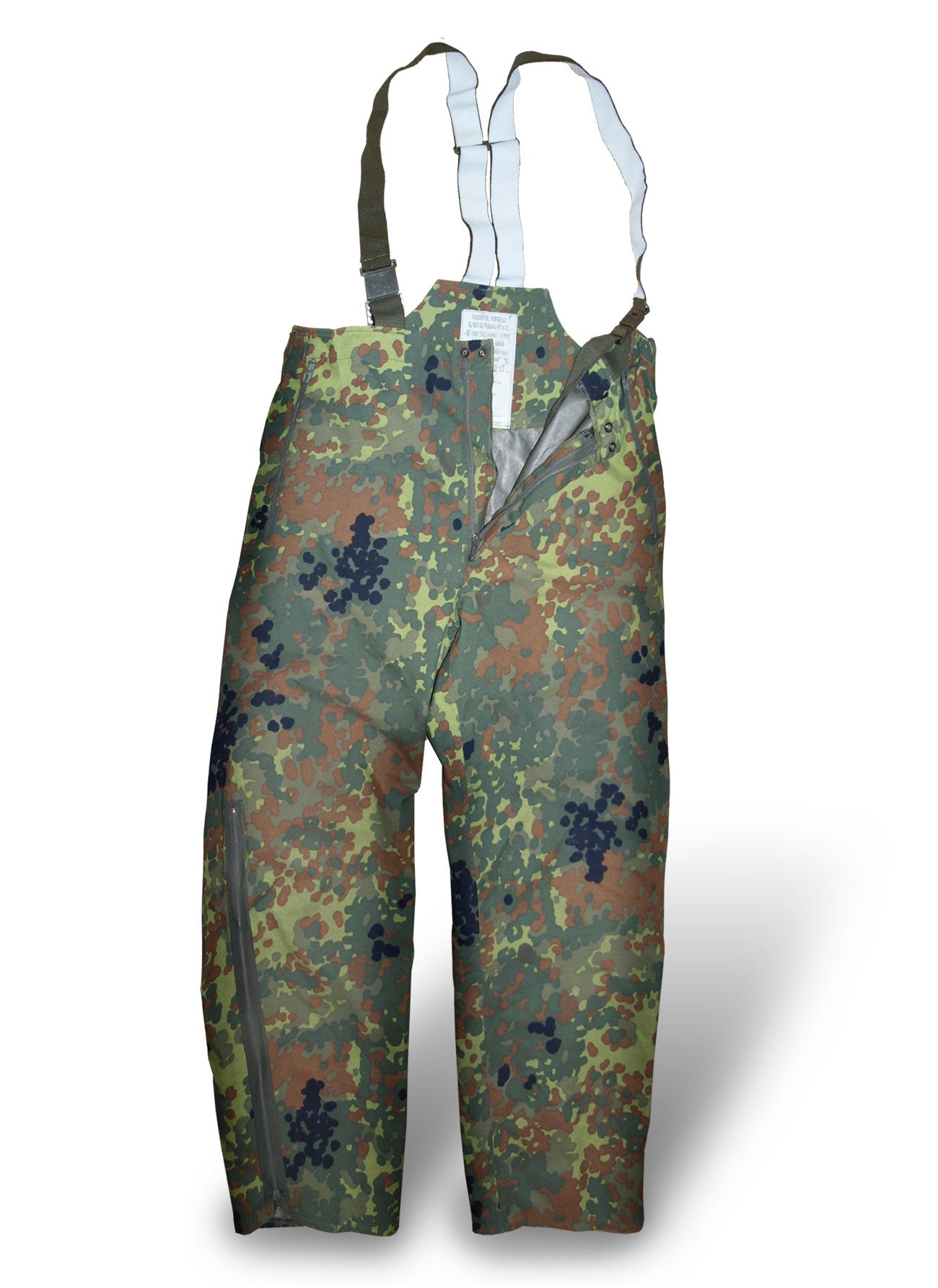 German Flecktarn Camo Gore-tex Trousers