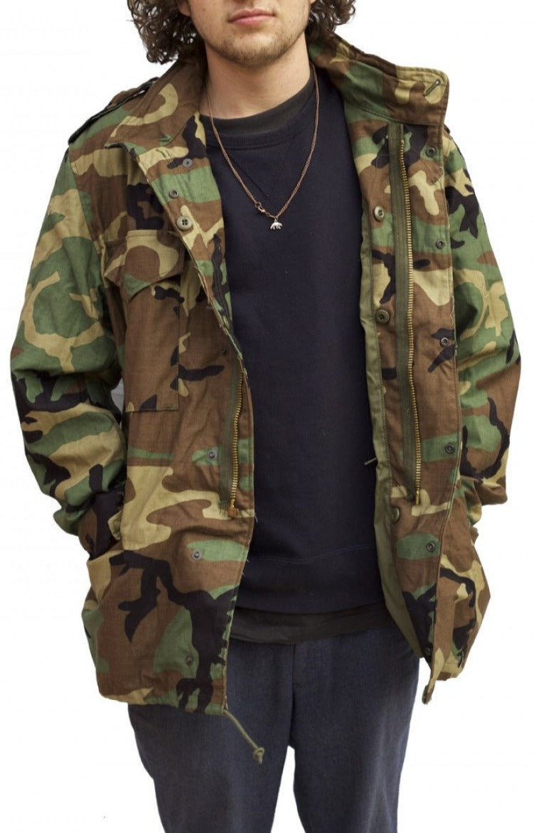 Woodland Camo M65 Jackets - Genuine US Army Surplus
